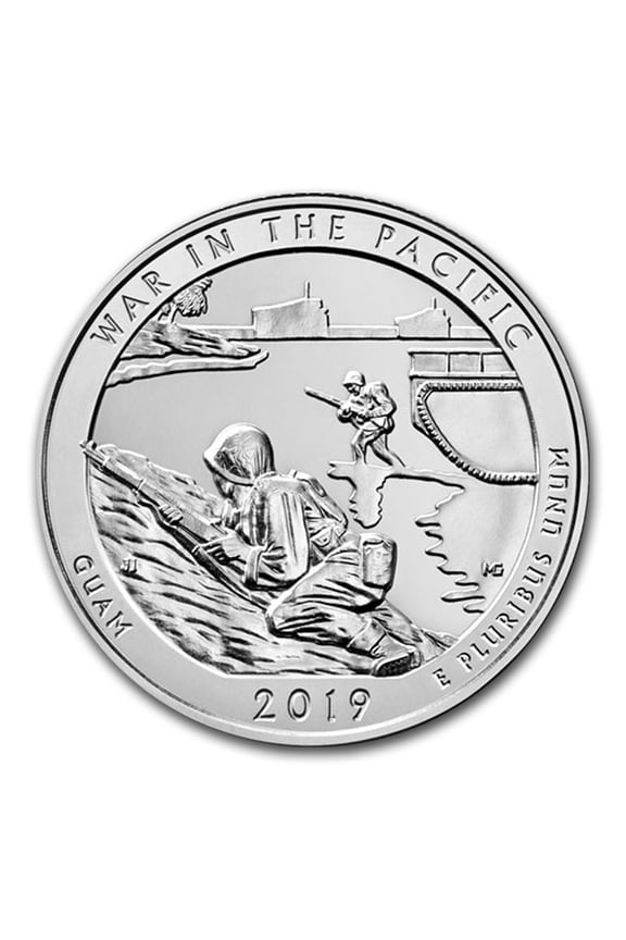 2019-S ATB Quarter War in the Pacific Silver Proof