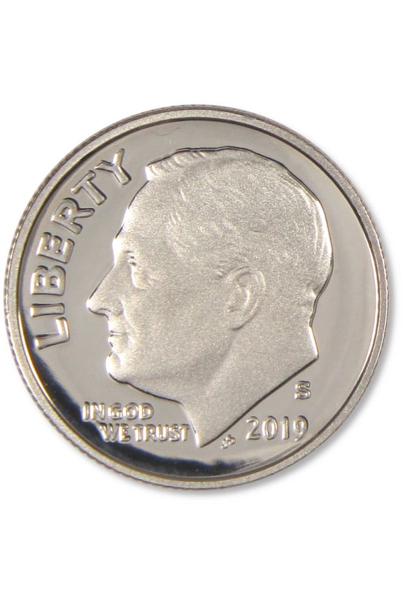 2019 S Roosevelt Dime Choice Proof Clad 10c Coin