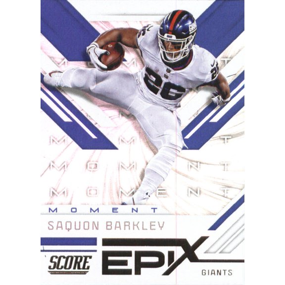 2019 Score Epix Moment #8 Saquon Barkley - NM-MT