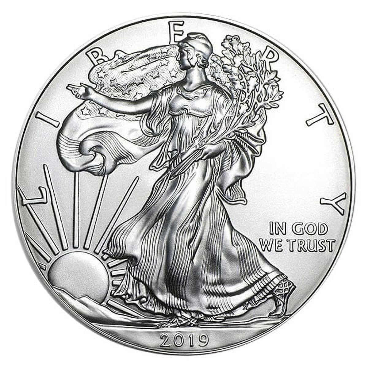 2019 Silver American Eagle - 1 Troy Oz, .999 Pure