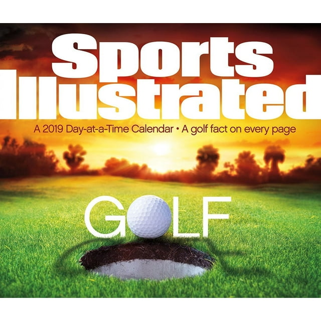 2019 Sports Illustrated Golf Box Calendar