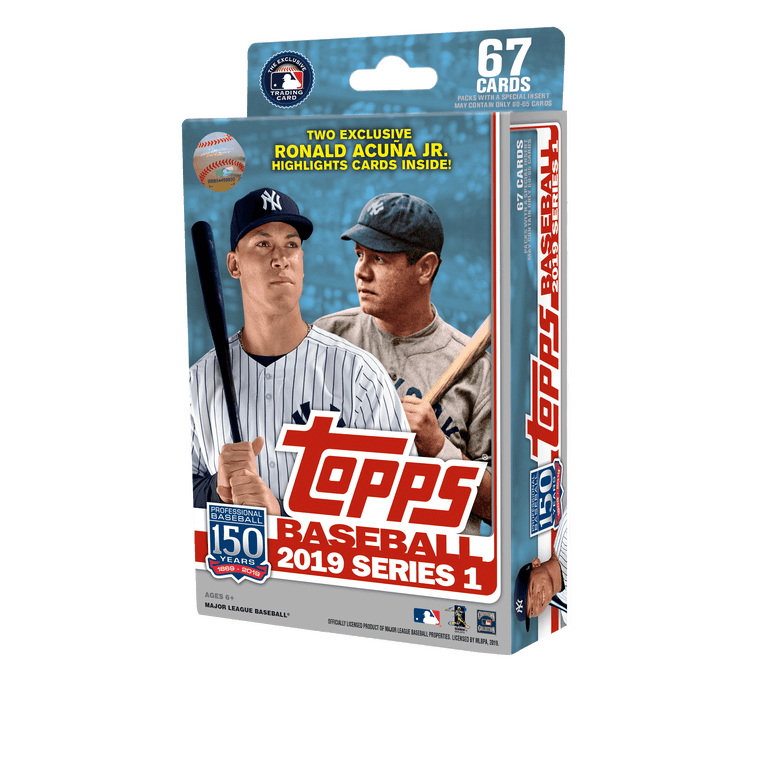 N6９ＭLB TG AP Collectible 2019 TOPPS MLB BASEBALL SERIES 1 HANGER BOX- RELIC
