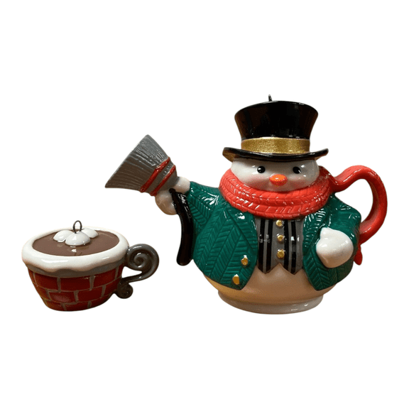 2019 Tea Time! (Tea Time!) Hallmark Keepsake Christmas Tree Ornaments QXR9129