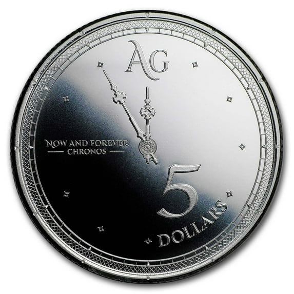 2019 Tokelau 1 oz Silver $5 Chronos
