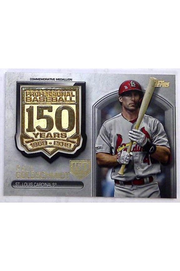 2019 Topps 150th Anniversary Commemorative Medallion #AMM-PG Paul Goldschmidt 39/150 Arizona Diamondbacks MLB Baseball Trading Card
