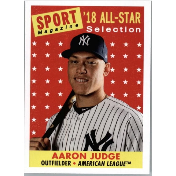 2019 Topps Archives #301 Aaron Judge SP Short Print New York Yankees MLB Baseball Trading Card