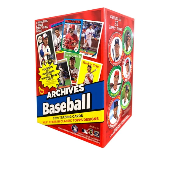 19 TOPPS ARCHIVES BASEBALL VALUE BOX