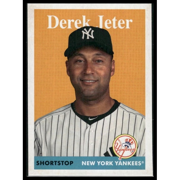 2019 Topps Archives Derek Jeter Yankees #1 Baseball Card