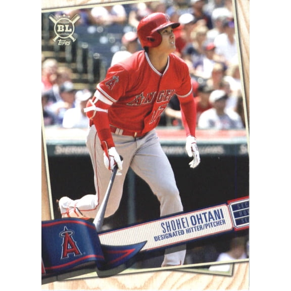 2019 Topps Big League #17 Shohei Ohtani Los Angeles Angels MLB Baseball Trading Card