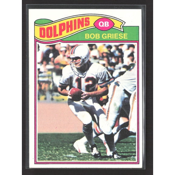 2019 Topps Bob Griese #515 Miami Dolphins Football Card