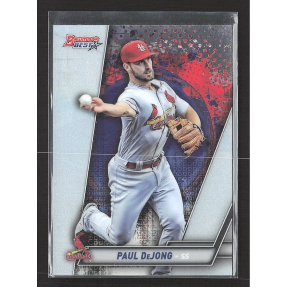 2019 Topps Bowman's Best Paul DeJong St. Louis Cardinals #57 Baseball Card
