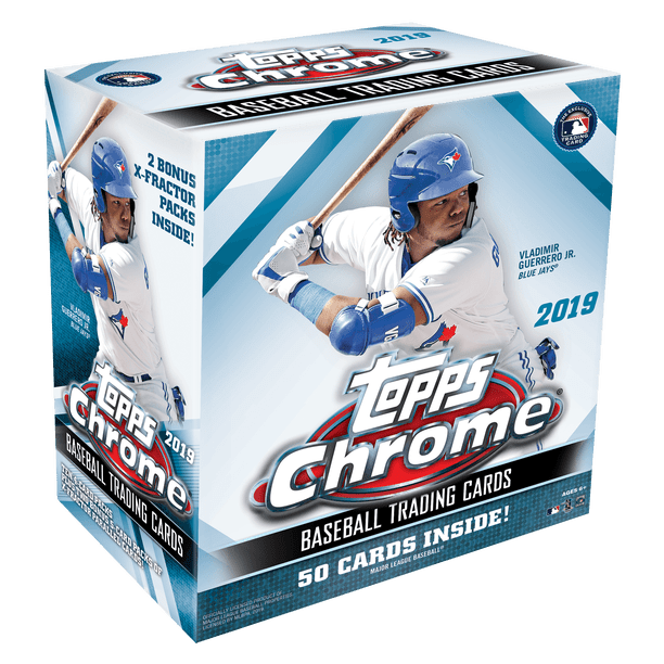 Topps Chrome Baseball Mega Box - Office Breakroom Packs - Walmart