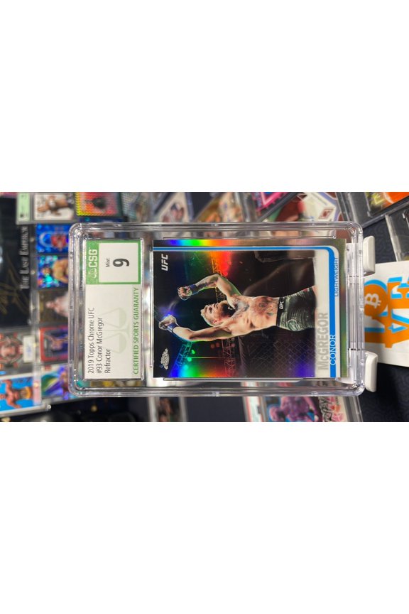2019 Topps Chrome UFC Conor McGregor #93 Refractor