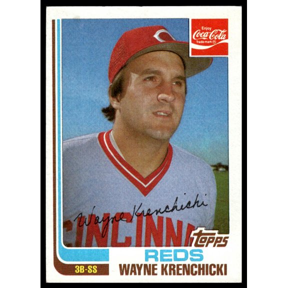 2019 Topps Coca-Cola Wayne Krenchicki #12 Cincinnati Reds MLB Baseball Trading Card