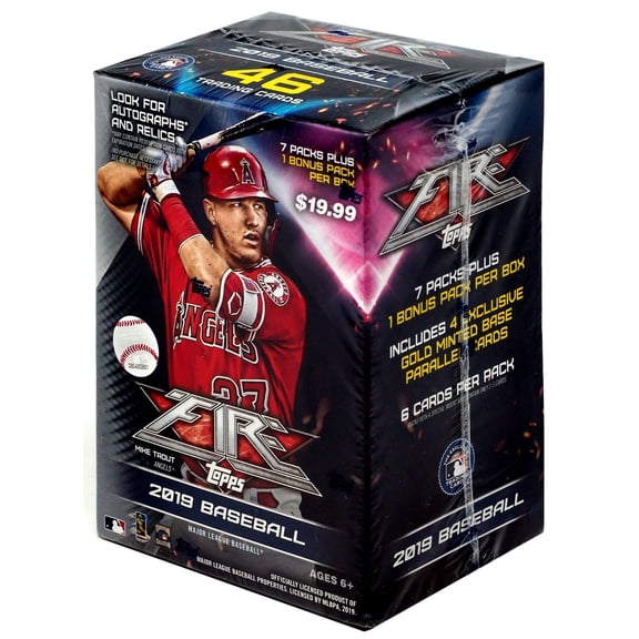 2019 Topps FIRE Blaster Box Baseball