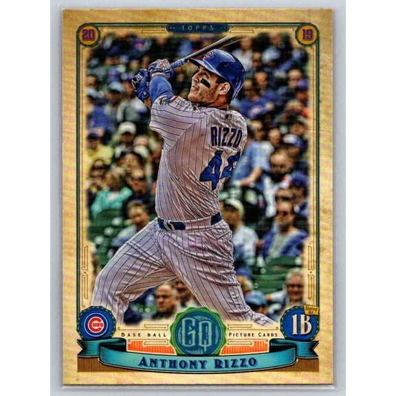 2019 Topps Gypsy Queen Anthony Rizzo #32 Chicago Cubs Baseball Card Chicago Cubs MLB BASEBALL Trading Card