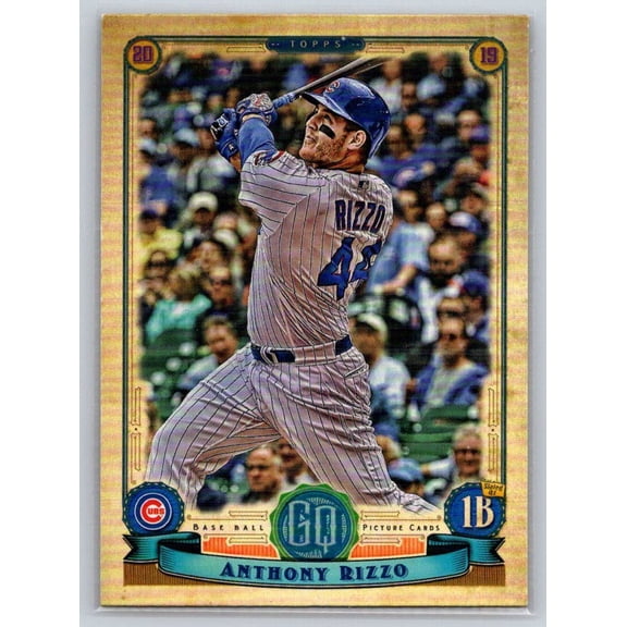 2019 Topps Gypsy Queen Anthony Rizzo #32 Chicago Cubs Baseball Card