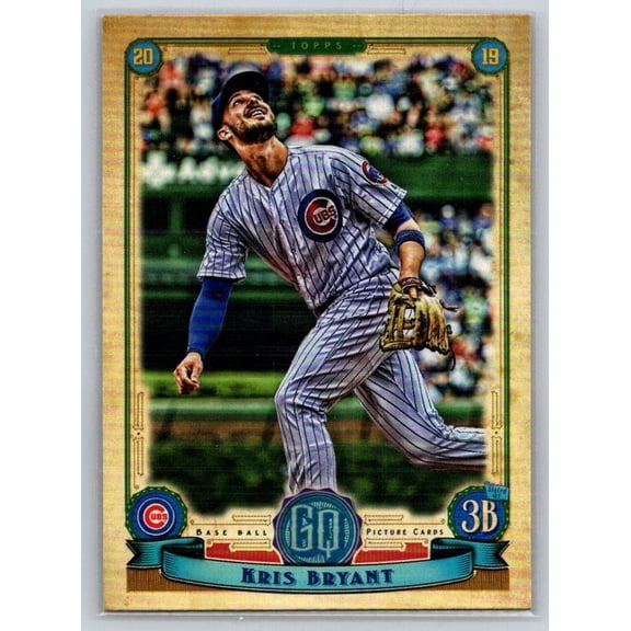 2019 Topps Gypsy Queen Kris Bryant No. 100 Chicago Cubs Baseball Card