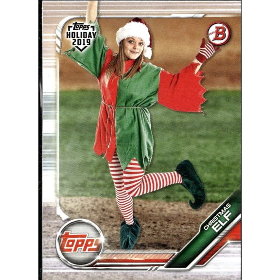 2019 Topps Holiday Christmas Elf TH-CE Baseball Card North Pole