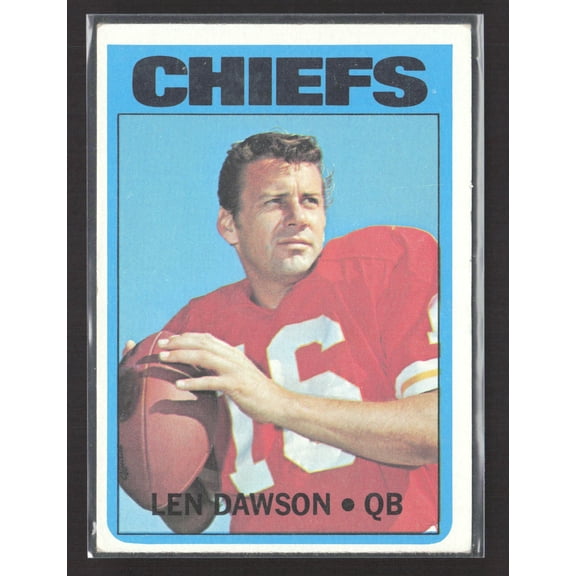 2019 Topps Len Dawson #245 Kansas City Chiefs Football Card Excellent