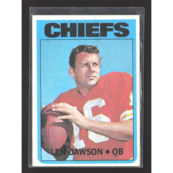 2019 Topps Len Dawson #245 Kansas City Chiefs Football Card