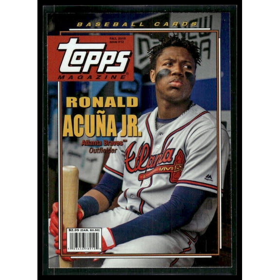 2019 Topps Magazine TM-6 Ronald Acua Jr. Atlanta Braves Baseball Card