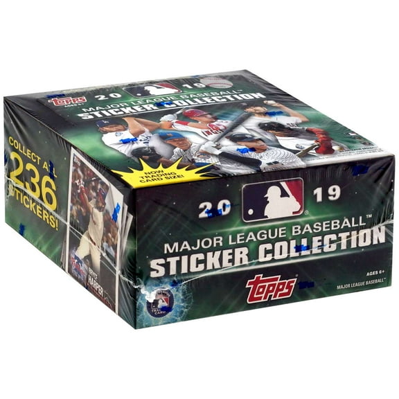 2019 Topps Mlb Sticker Collection Baseball Box