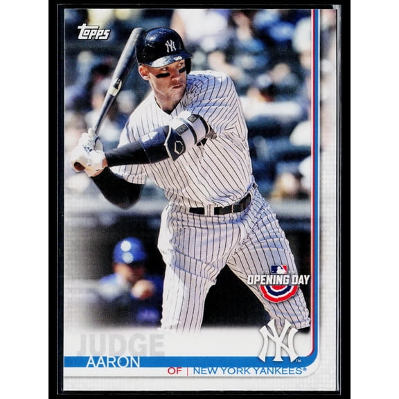 2019 Topps Opening Day Aaron Judge #15 New York Yankees Baseball Card