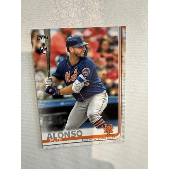 2019 Topps Pete Alonso #475 Rookie Baseball Card New York Mets