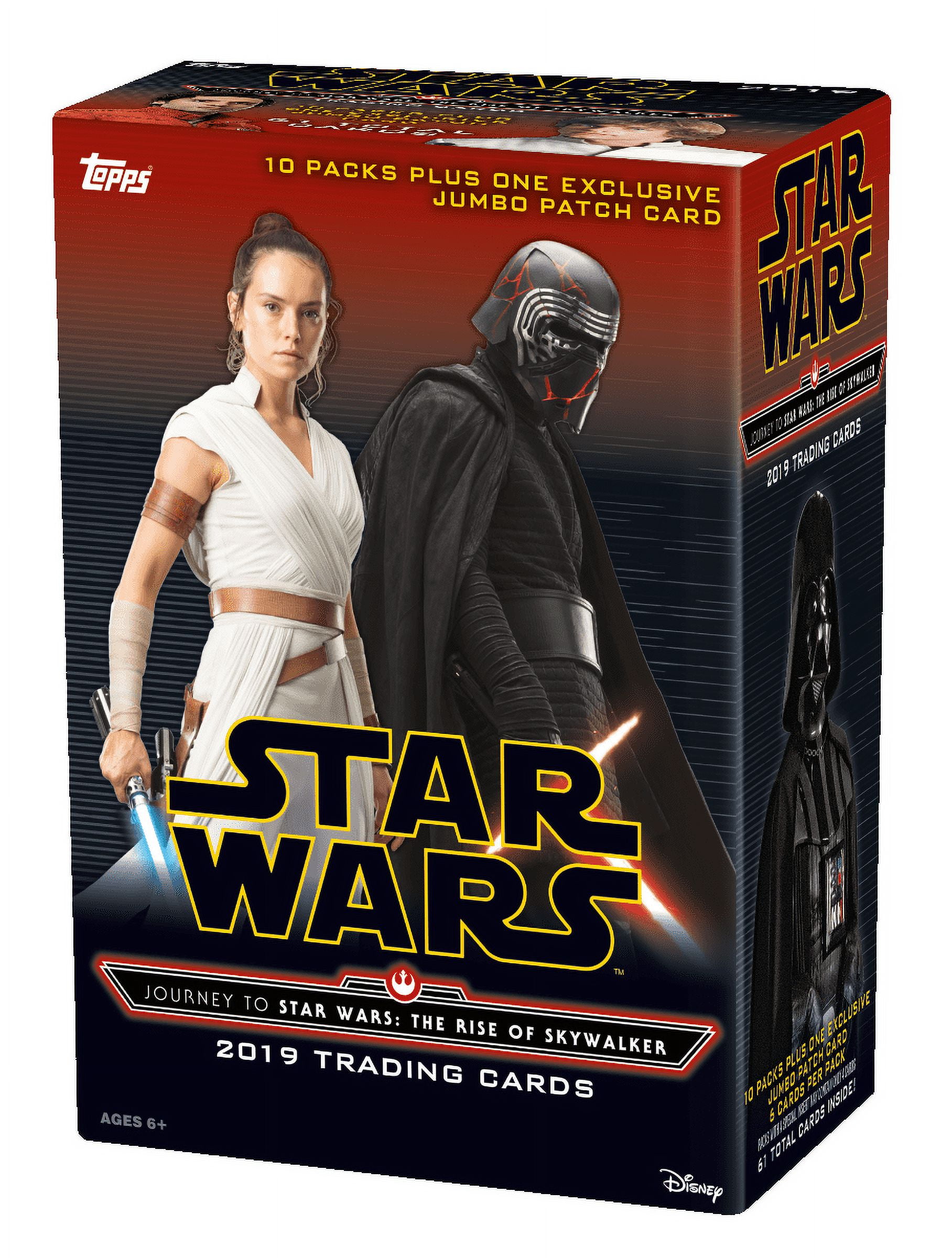 2019 Topps Star Wars The Rise of Skywalker Checklist, Series 1 Box