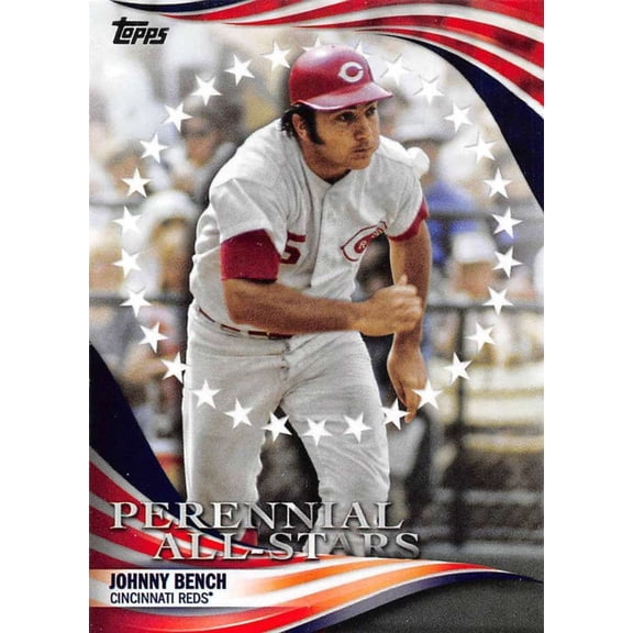 2019 Topps Update Perennial All-Stars #PAS-13 Johnny Bench NM-MT Reds Baseball Card Cincinnati Reds MLB Baseball Trading Card