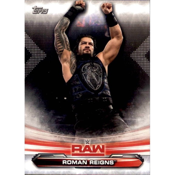 2019 Topps WWE Raw Wrestling Trading Card #60 Roman Reigns