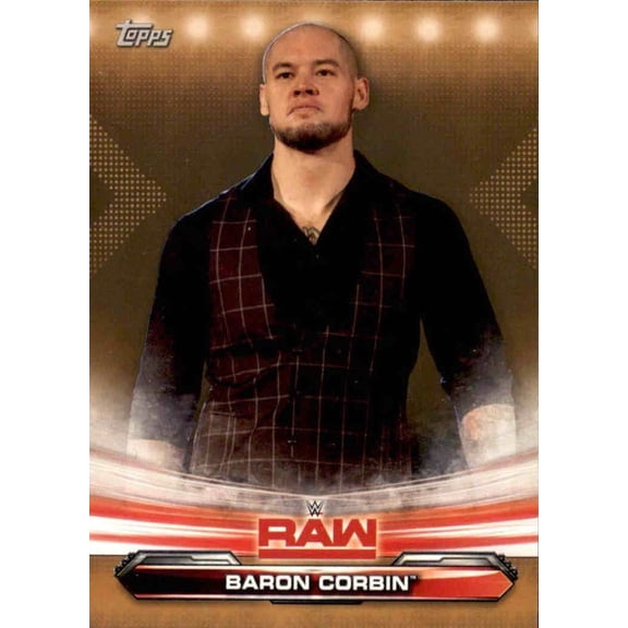 2019 Topps WWE Raw Wrestling Base Bronze #5 Baron Corbin Near Mint or Better