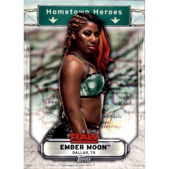 2019 Topps WWE Raw Wrestling Hometown Heroes #HH-16 Ember Moon