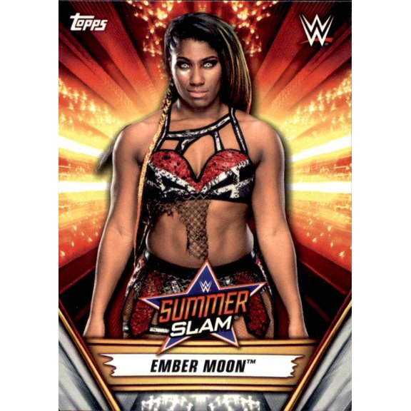 2019 Topps WWE SummerSlam Wrestling Trading Card #20 Ember Moon