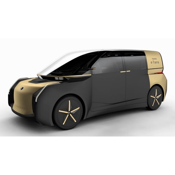 2019 Toyota E-Trans Concept - 24x36 Inch Laminated Poster - Stunning Detail and Bold Colors