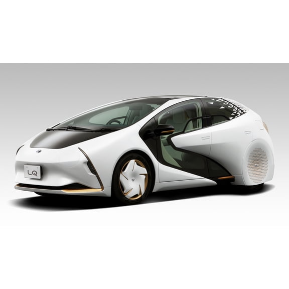 2019 Toyota LQ Concept - 24x36 Inch Laminated Poster - Stunning Detail and Bold Colors