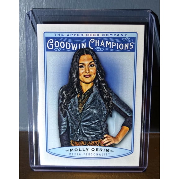 2019 Upper Deck Goodwin Champions Molly Qerim #9 Media Personality Card