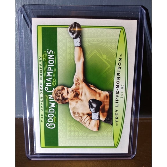 2019 Upper Deck Goodwin Champions Trey Lippe-Morrison #84 Boxing Trading Card