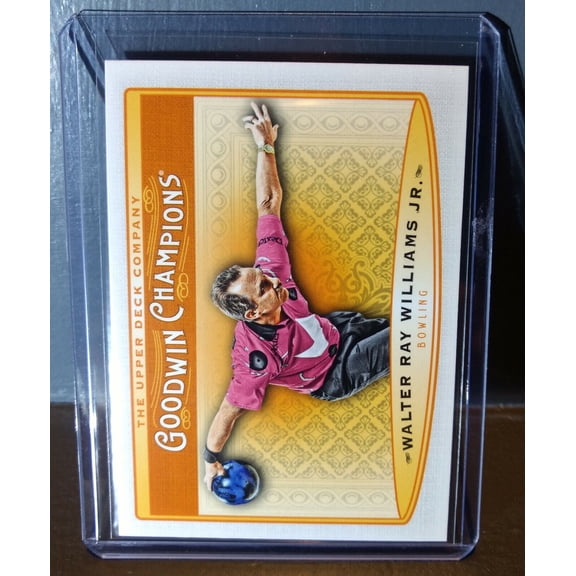 2019 Upper Deck Goodwin Champions Walter Ray Williams Jr 82 Bowling Trading Card