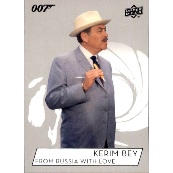 2019 Upper Deck James Bond 007 Collection Base #20 Pedro Armendariz as Ali Kerim Bey