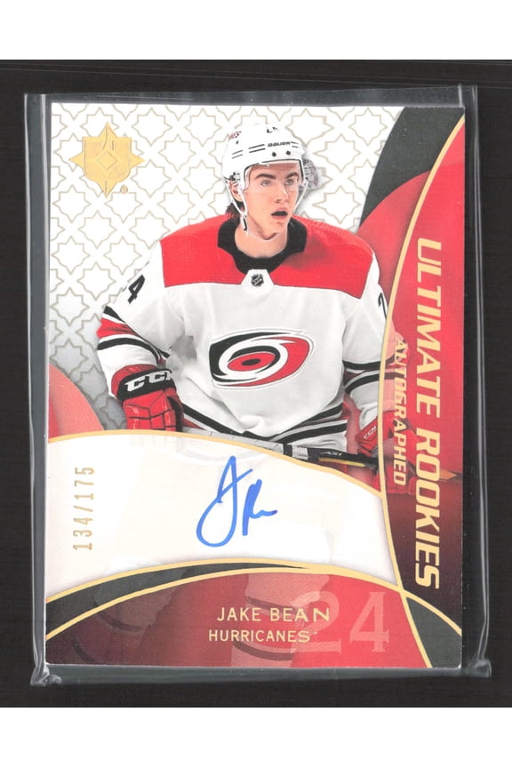 2019 Upper Deck Ultimate Collection Ultimate Rookies Jake Bean #RRA-JB /175
