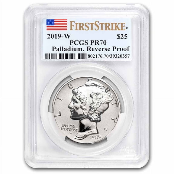 2019-W Reverse Proof Palladium Eagle PR-70 DCAM PCGS