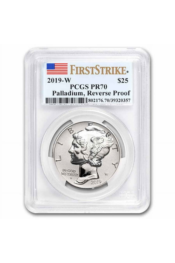 2019-W Reverse Proof Palladium Eagle PR-70 DCAM PCGS
