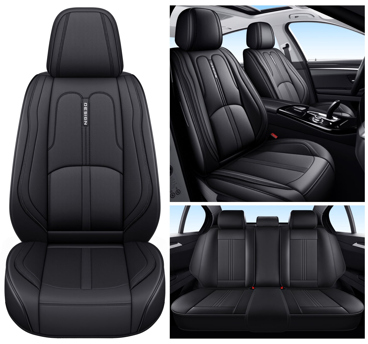2019 for Ford Ecosport Car Seat Covers Leather Upholstery Stain ...