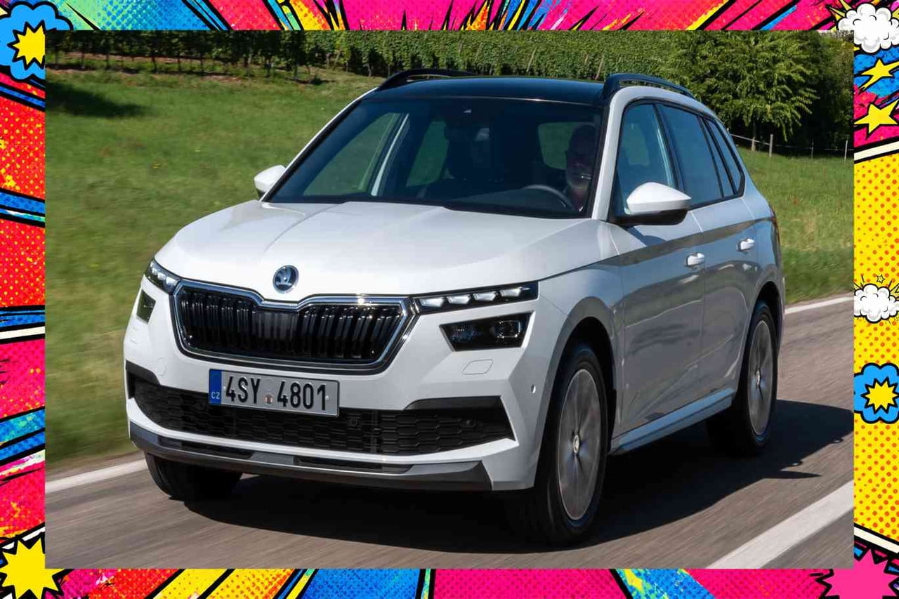 2019 Škoda Kamiq - Pop Art Edition | 20x30 Inch Glossy Laminated Poster ...