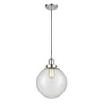thumbnail image 1 of 201C-PC-G204-10-LED-Innovations Lighting-X-Large Beacon-3.5W 1 LED Mini Pendant in Industrial Style-10 Inches Wide by 13 Inches High   Polished Chrome, 1 of 1