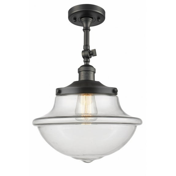 Innovations Lighting - Oxford - 1 Light Adjustable Semi-Flush Mount In