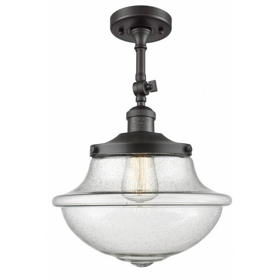 Innovations Lighting - Oxford - 1 Light Adjustable Semi-Flush Mount In