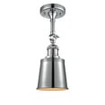 thumbnail image 1 of 201F-PC-M9-PC-Innovations Lighting-Addison - 1 Light Semi-Flush Mount In Traditional Style-13 Inches Tall and 5.25 Inches Wide-Polished Chrome Finish, 1 of 2